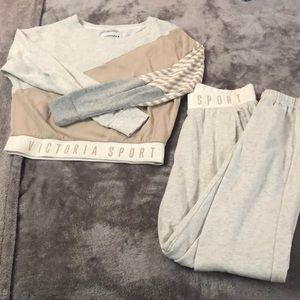 Matching sweat set. Perfect for fall weather